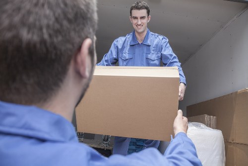 Removal team preparing a home move in Charlton