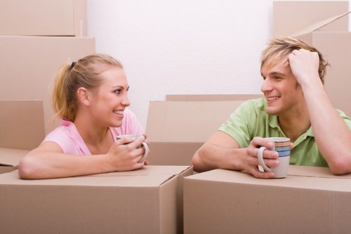 Removal team planning a house move in Charlton