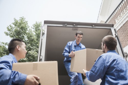 Reliable Man With Van Charlton service during a local delivery