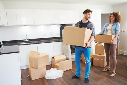 Charlton furniture removal service collecting mixed household items