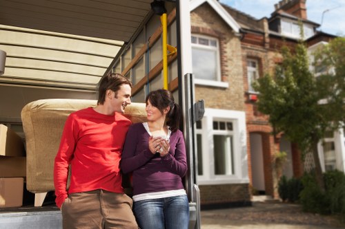 Local house movers planning access around a Charlton property